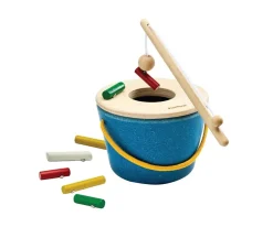 Niños Plan Toys Cubo de Pesca Los Troncos Montessori