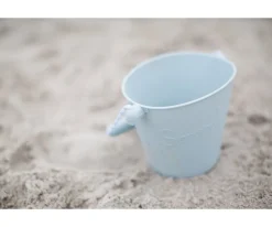 Scrunch Cubo de Playa de Silicona Azul Pastel^ Juguetes De Playa