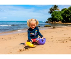 Niños BiBio Cubo de Playa Violeta PoBi