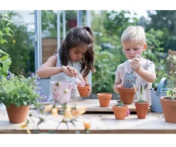 Niños Little Dutch Cubo Metal Fairy Garden