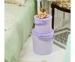 Omnioffre Cubo Multiusos Omnioutil S Peach 8L^Niños Organizadores De Juguetes