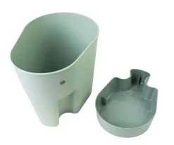 Shnuggle Bath Cubo Organizador Juguetes de Baño Verde Eucalipto^Niños Organizadores De Baño