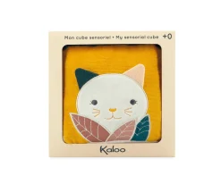 kaloo Cubo Sensorial Gatito^Niños Juguetes Para Recién Nacidos