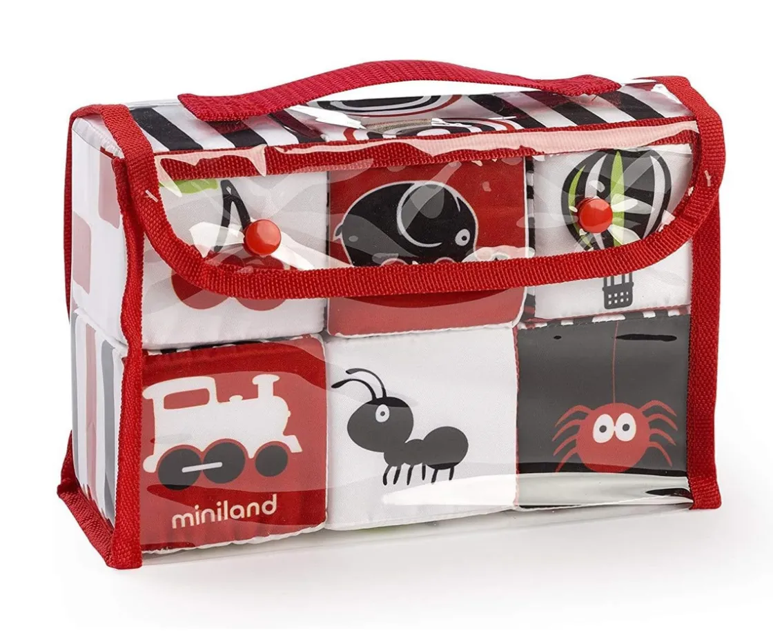 Niños Miniland Cubos apilables First Senses