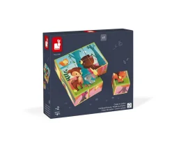 Niños Janod Cubos Kubkid Animales del Bosque