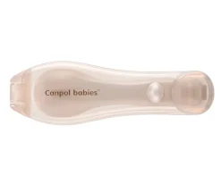 Canpol Babies Cuchara Plegable Infantil Beige^ Cubiertos Infantiles