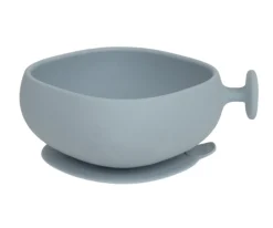 b.box Cuenco de Silicona con Tapa Ocean^ Vajilla Infantil