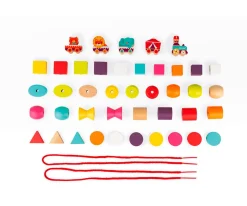 Niños Janod Cuentas para Enebrar Circo