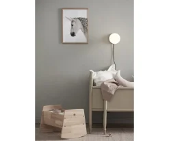 Niños Kids Concept Cuna Balancín para Muñecos Natural