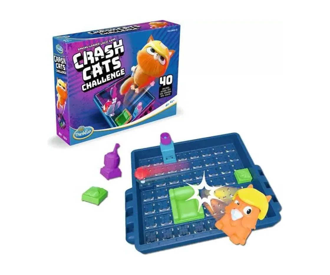 Niños Think Fun Desafío Crash Cats