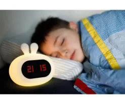 Niños InnoGIO Despertador con Luz Nocturna Colores LED GIOrabbit