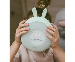 Niños Rabbit & Friends Despertador Lámpara Conejo Verde