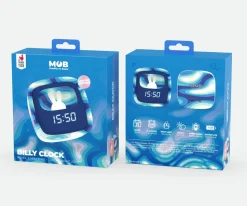 MOB Despertador y Luz Nocturna Billy Blue Waves^Niños Juguetes Stem