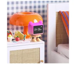 MOB Despertador-Altavoz Dancing Clock Pink^Niños Juguetes Stem