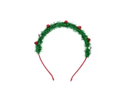 Great Pretenders Diadema Navideña con Espumillón y Cascabeles^Niños Disfraces Para Niños