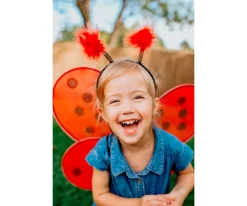 Great Pretenders Disfraz Alas de Mariquita y Diadema 3 Años^Niños Disfraces Para Niños