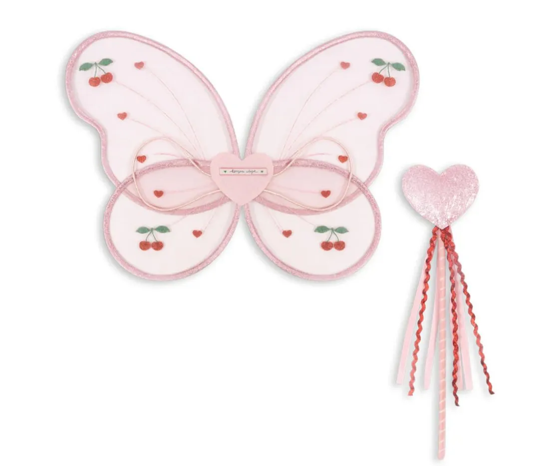 Konges Slojd Disfraz de Hada Mellow Rosa^Niños Disfraces Para Niños