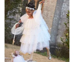 Meri Meri Disfraz de Tul Ángel de la Navidad^Niños Disfraces Para Niños