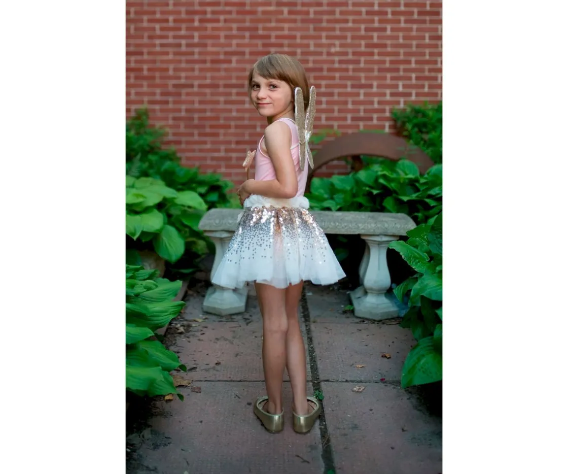 Great Pretenders Disfraz Hada Lentejuelas Doradas 4-6 Años^Niños Disfraces Para Niños