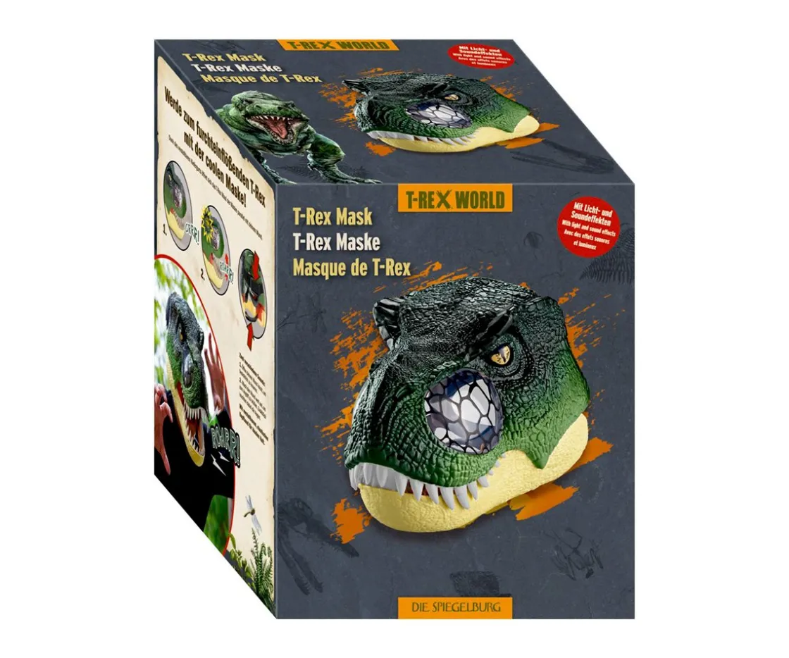Spiegelburg Disfraz Máscara Dinosaurio T-Rex con Sonido y Luz^Niños Disfraces Para Niños