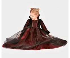 Den Goda Fen Disfraz Vampiresa Viktoria Rojo^Niños Disfraces Para Niños