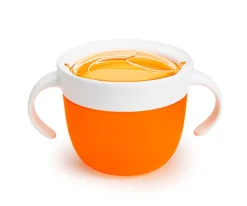 Munchkin Dispensador Merienda Asas Naranja^ Fiambreras Infantiles