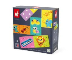 Niños Janod Dominó Instrumenos Musicales