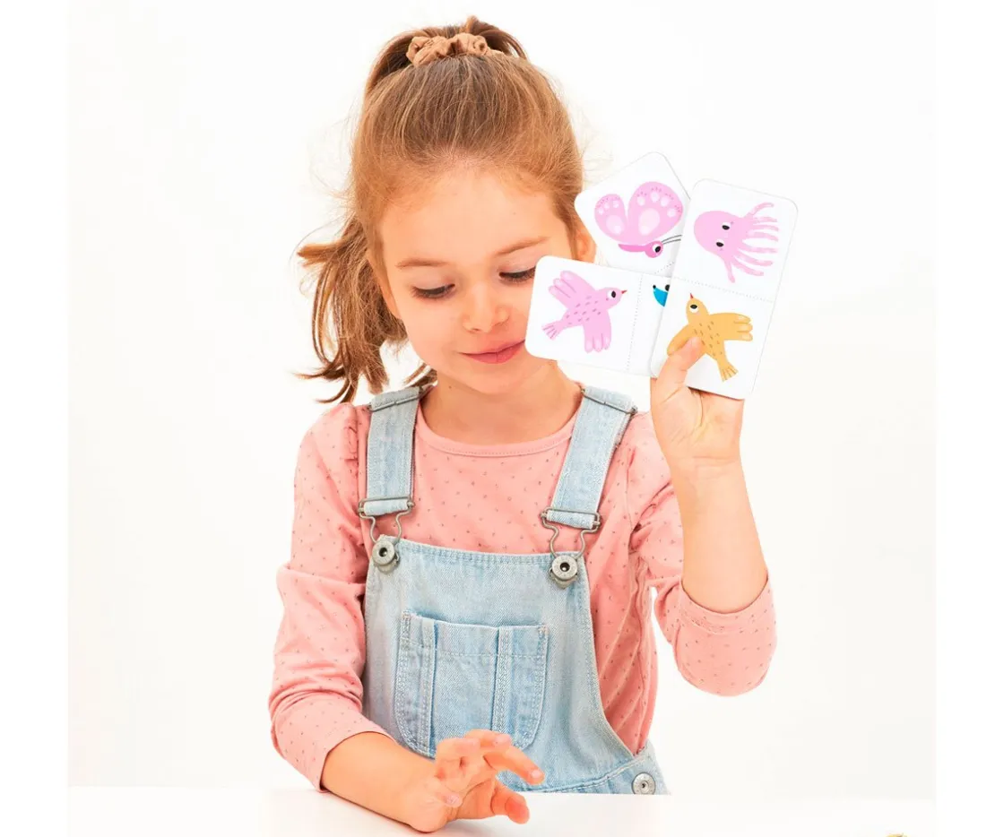 Niños Banana Panda Dominó Let's Play Color