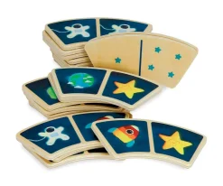 Niños Vilac Dominó Madera Espacio