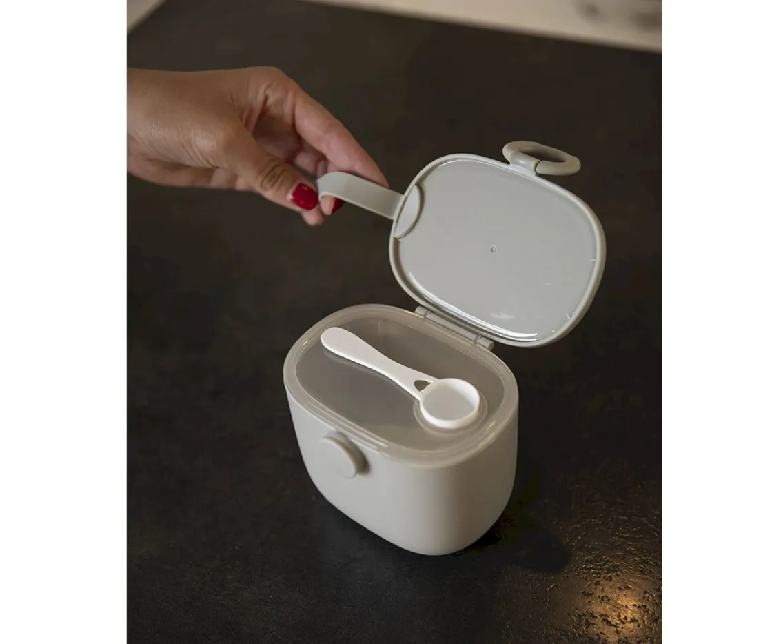 Bo Jungle Dosificador Leche en Polvo Biodegradable Gris^ Lactancia