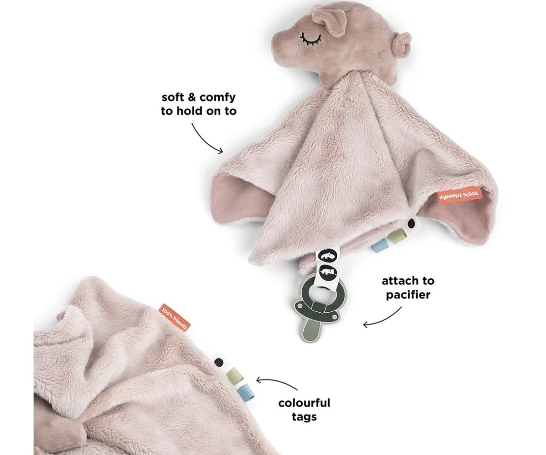 Niños Done by Deer Doudou Chupetero Pigee