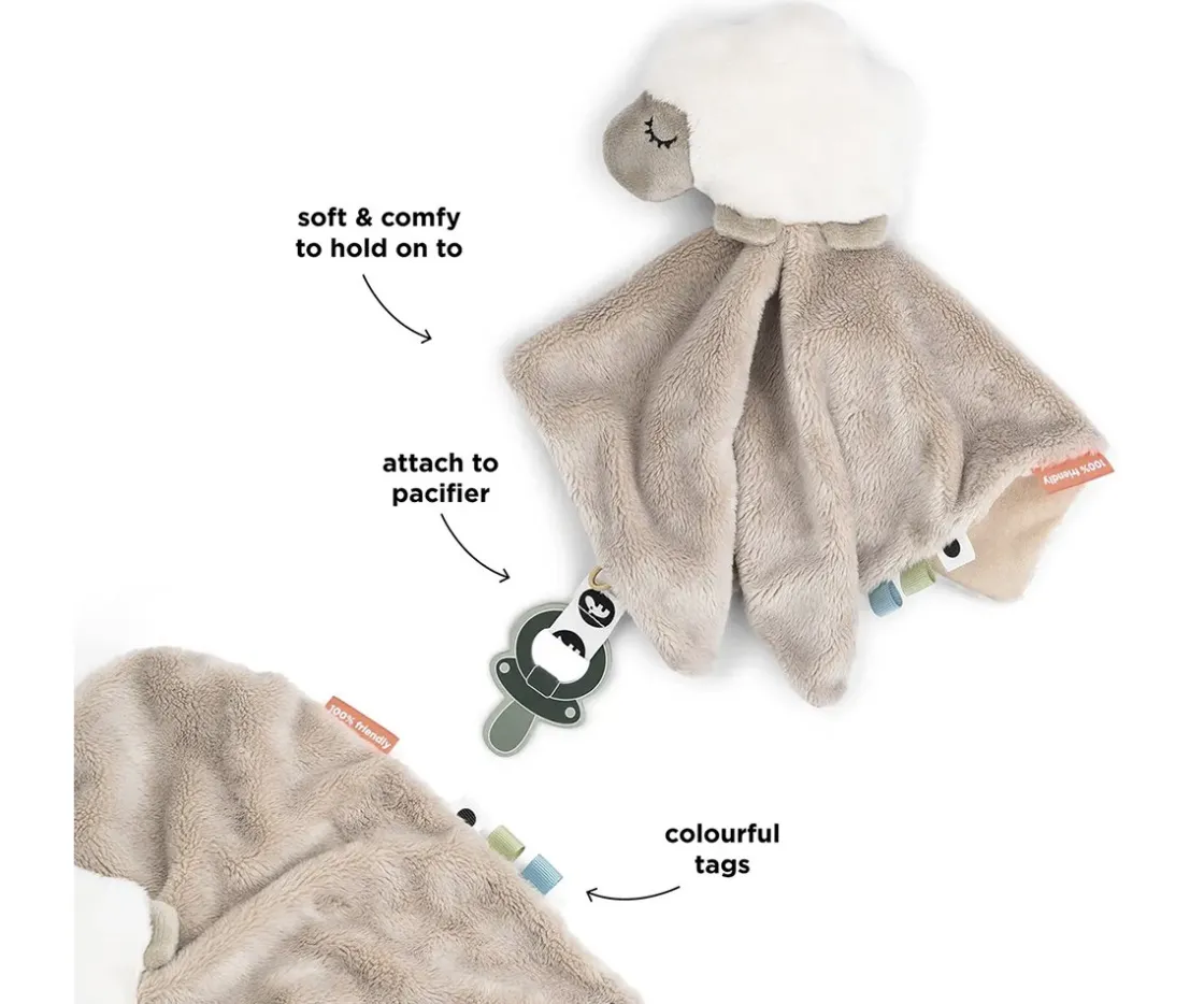 Niños Done by Deer Doudou Chupetero Sheepy Sand