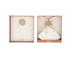 kaloo Doudou Conejo Redondo Crema Personalizable^ Doudous