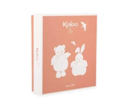 kaloo Doudou Conejo Redondo Rosa Personalizable^ Doudous