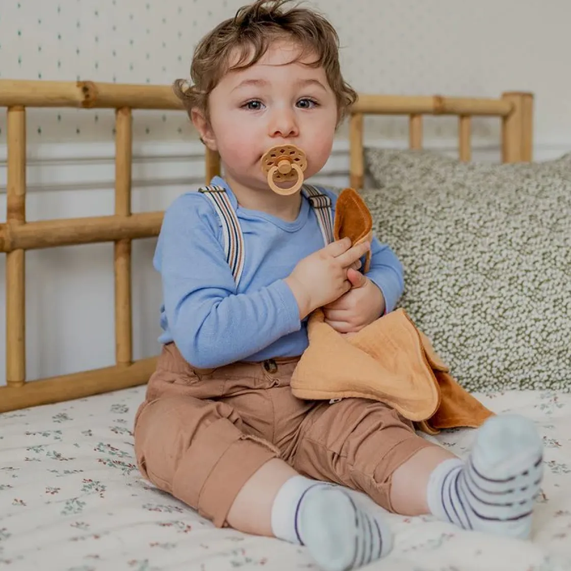 BIBS Doudou Kangaroo Cloud^ Muselinas Bebé