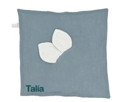 Cristina de Jos'h Doudou Rainbow Dots Azul Personalizable^ Doudous