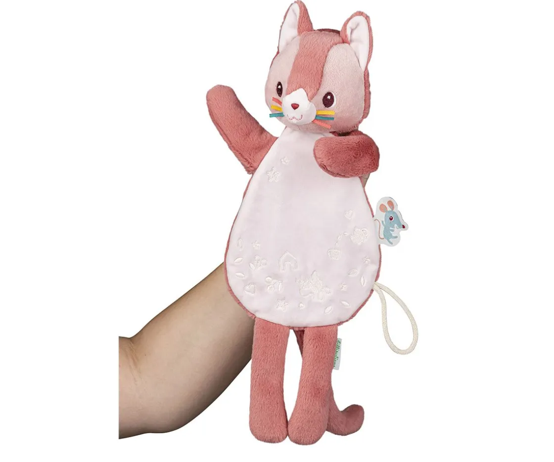 Niños Lilliputiens Doudou Sujetachupetes y Marioneta Jeanne Nocturno