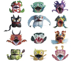 Niños Ludattica Easy Origami Monstruos