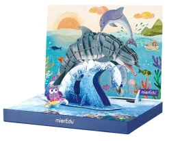 Niños mierEdu Eco 3D Puzzle Delfín