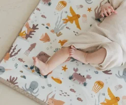 Niños Mimaar Enrollagateo Impermeable Animales del Mar con Figuras Sensoriales y Espejo