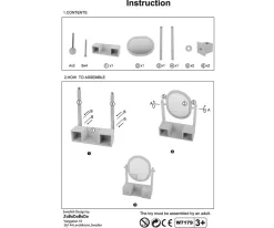 Niños JaBaDaBaDo AB Espejo Tocador Nuevo FSC