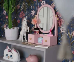 Niños JaBaDaBaDo AB Espejo Tocador Rosa
