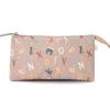 Tutete Estuche 3 Compartimentos Funny Letters Personalizable