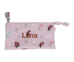 Tutete Estuche con 3 Compartimentos Fantastic Girl Personalizable