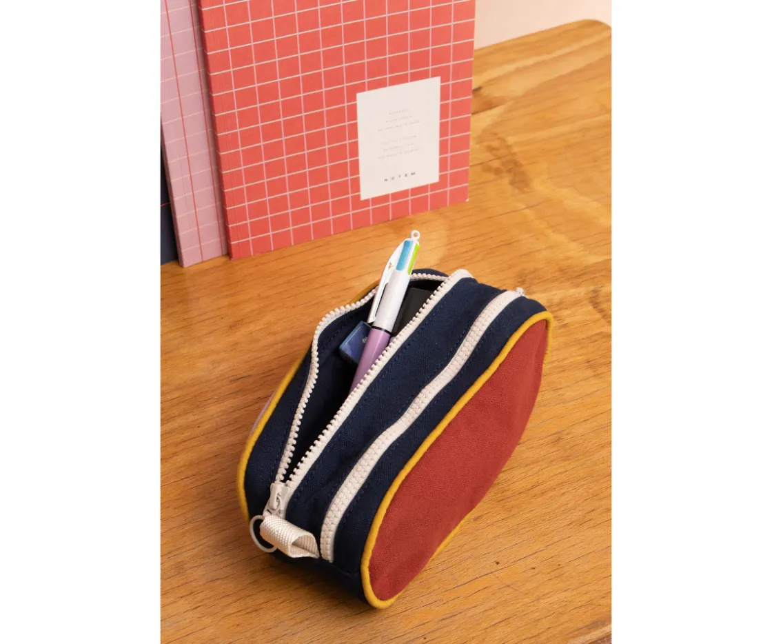 Hindbag Estuche Doble Malo Tricolor Lila