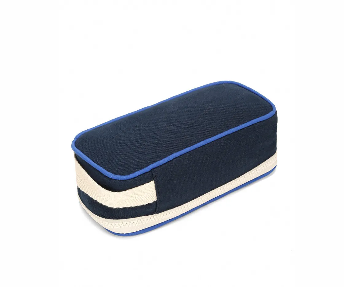 Hindbag Estuche Max Tricolor Cuadros Beige