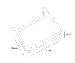 Tutete Estuche Plumier Doble Geometric Nature