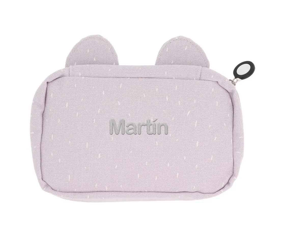 Trixie Estuche Rectangular Mrs. Mouse Personalizable^ Estuches Escolares