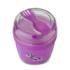 Carl Oscar Fiambrera Snack N'ice Cup L Purple^ Cajas De Almuerzo