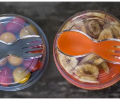 Carl Oscar Fiambrera Snack N'ice Cup L Purple^ Cajas De Almuerzo